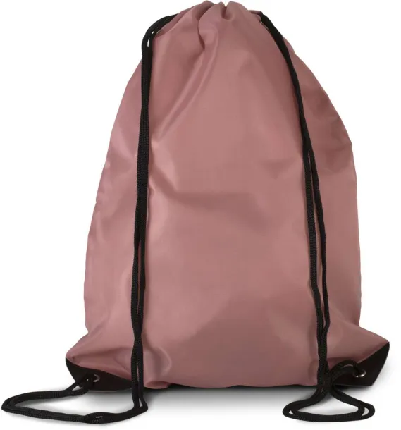  DRAWSTRING BACKPACK - Kimood Light Marsala