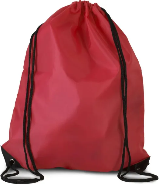  DRAWSTRING BACKPACK - Kimood Cherry Red