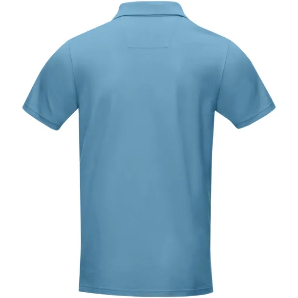 Graphite short sleeve men’s GOTS organic polo - Elevate NXT NXT blue