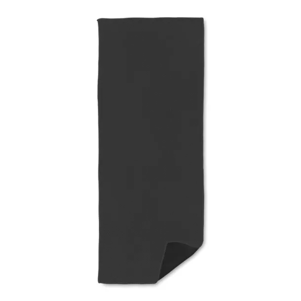 FRIS Cooling towel in PET bottle Black