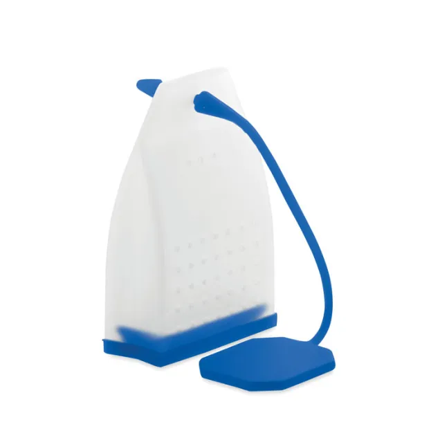 FLABY Tea filter in silicone Royal blue