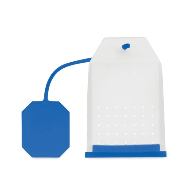 FLABY Tea filter in silicone Royal blue