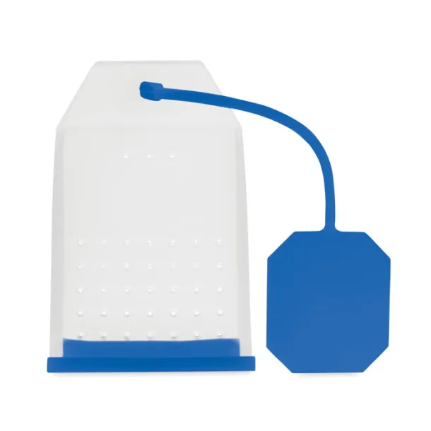 FLABY Tea filter in silicone Royal blue