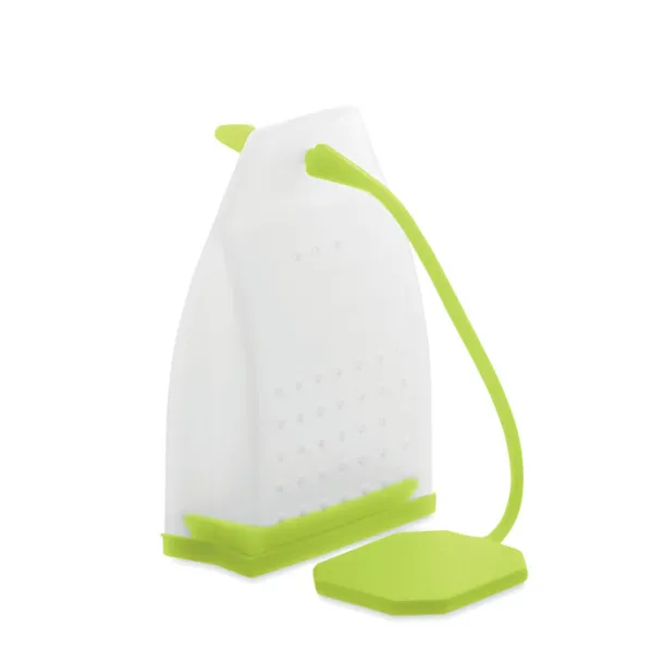 FLABY Tea filter in silicone Lime