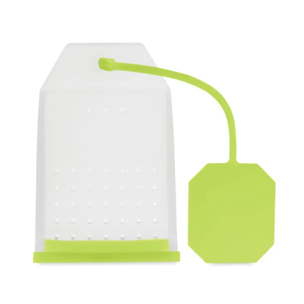 FLABY Tea filter in silicone Lime