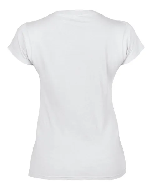  SOFTSTYLE® LADIES' V-NECK T-SHIRT - Gildan White