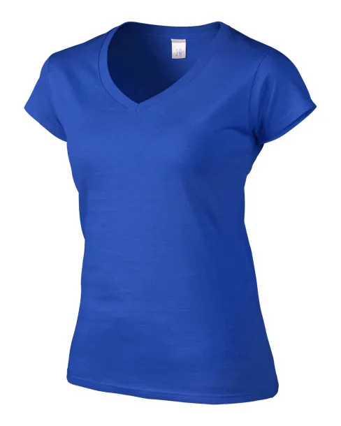  SOFTSTYLE® LADIES' V-NECK T-SHIRT - Gildan Kraljevski plava