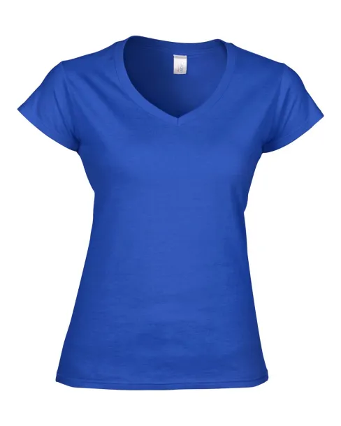  SOFTSTYLE® LADIES' V-NECK T-SHIRT - Gildan Kraljevski plava