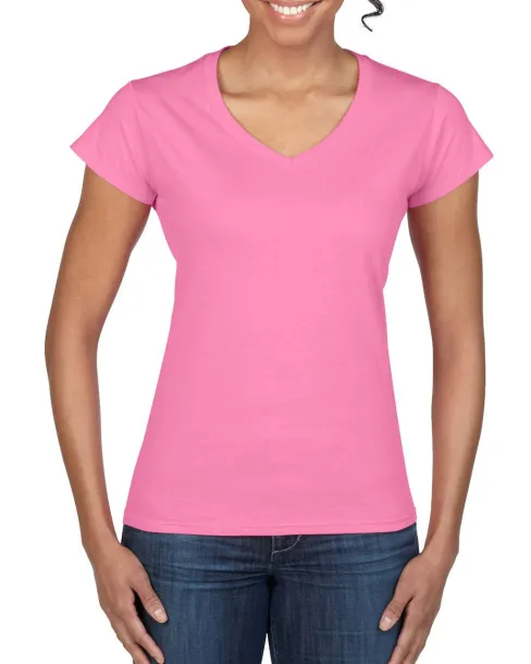  SOFTSTYLE® LADIES' V-NECK T-SHIRT - Gildan Azalea