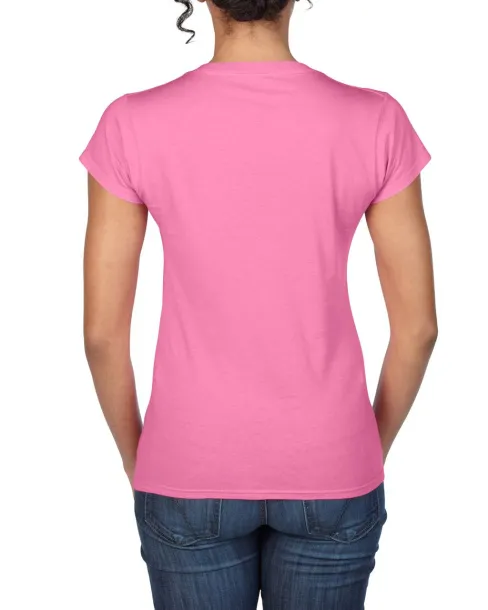  SOFTSTYLE® LADIES' V-NECK T-SHIRT - Gildan Azalea