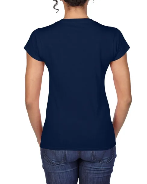  SOFTSTYLE® LADIES' V-NECK T-SHIRT - Gildan Navy