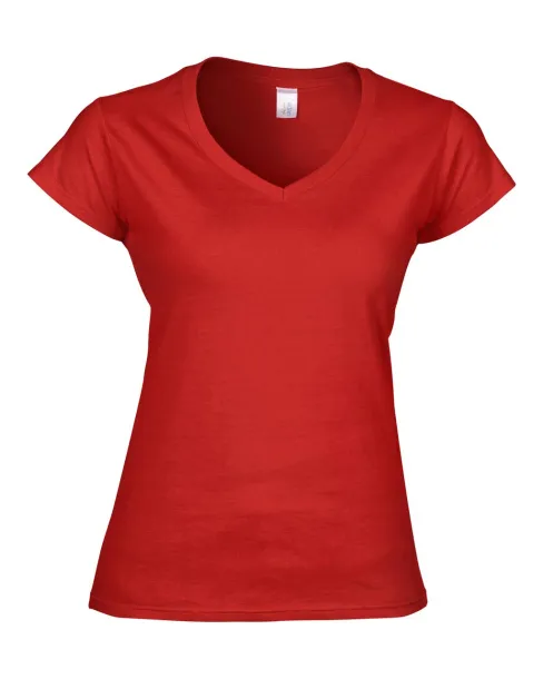  SOFTSTYLE® LADIES' V-NECK T-SHIRT - Gildan Red