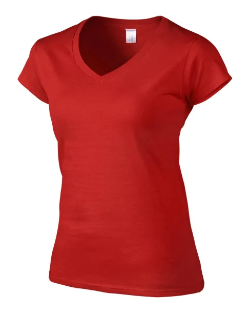  SOFTSTYLE® LADIES' V-NECK T-SHIRT - Gildan Red