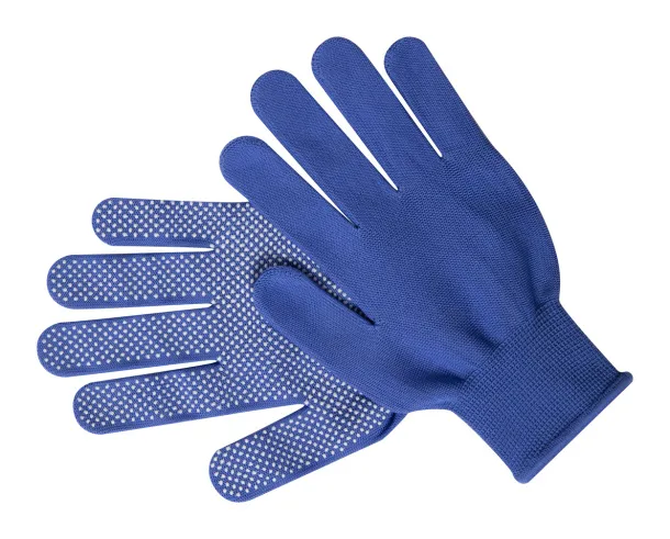 Horgol gloves Blue