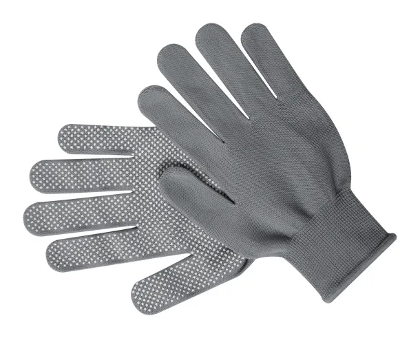 Horgol gloves ash grey