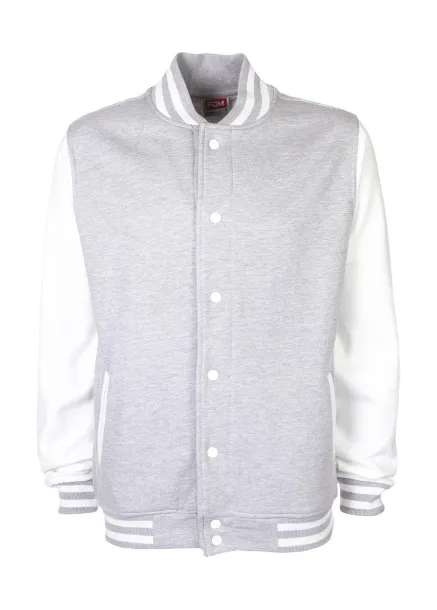  Varsity Jacket - FDM Sport Grey Bijela