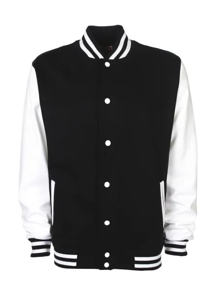  Varsity Jacket - FDM Black Bijela