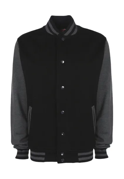  Varsity Jacket - FDM Black Charcoal