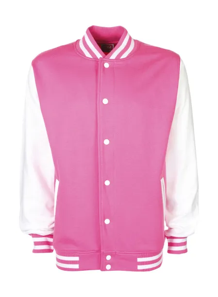  Varsity Jacket - FDM Bubblegum Bijela