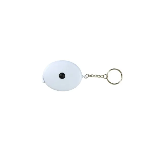  Keyring, measuring tape 1,5m white