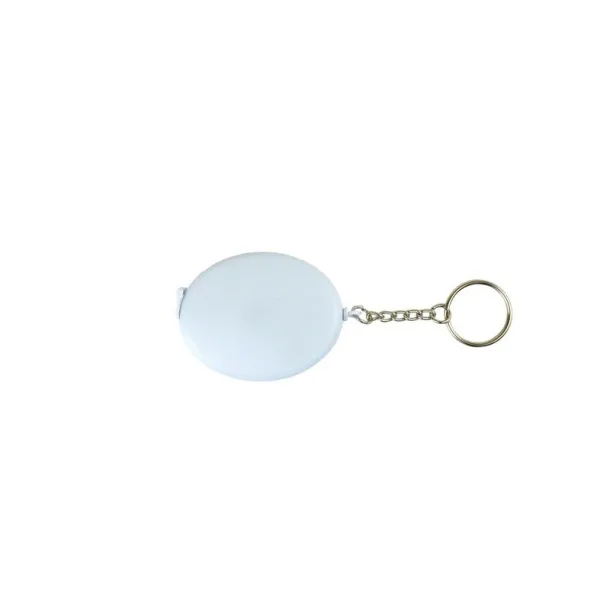  Keyring, measuring tape 1,5m white