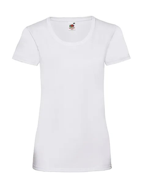  Valueweight ženska kratka majica, 165 g/m² - Fruit of the Loom Bijela