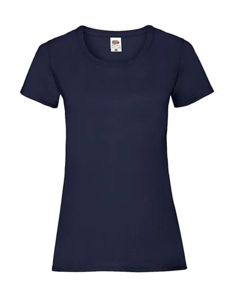  Ladies Valueweight T - Fruit of the Loom Navy