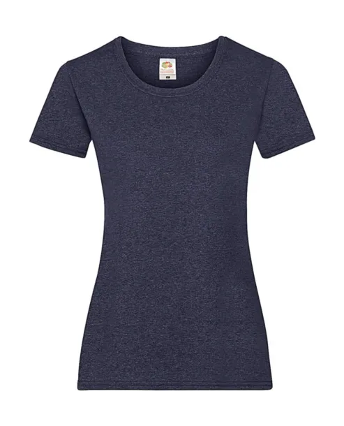  Ladies Valueweight T - Fruit of the Loom Heather Navy