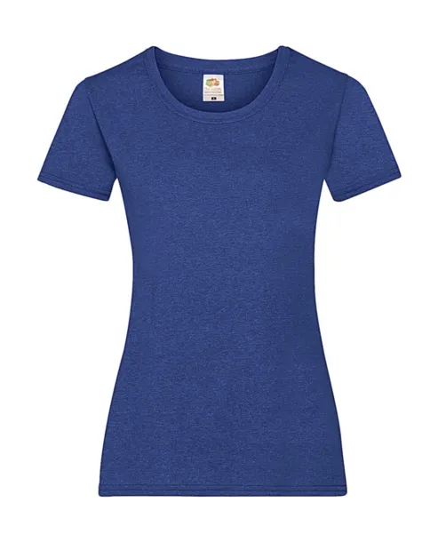  Valueweight ženska kratka majica, 165 g/m² - Fruit of the Loom Heather Royal