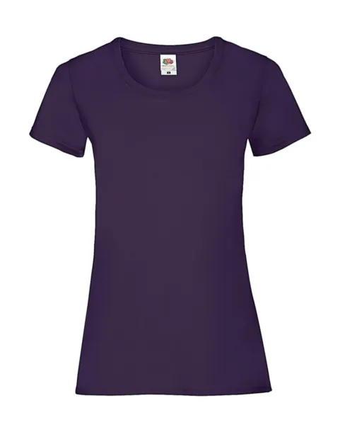  Valueweight ženska kratka majica, 165 g/m² - Fruit of the Loom Ljubičasta