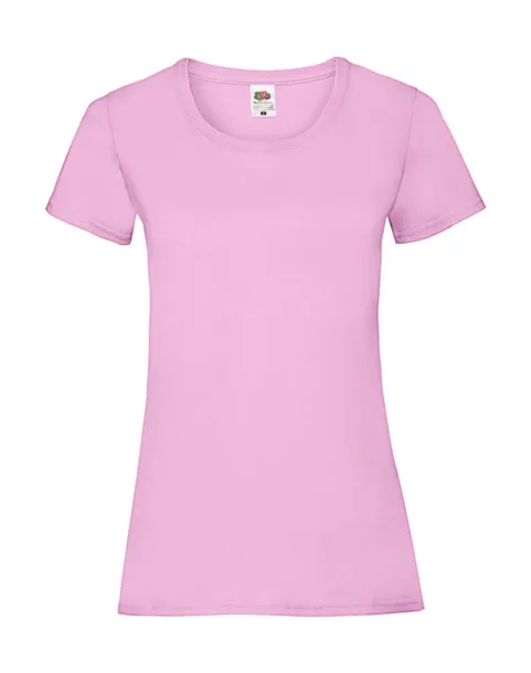  Ladies Valueweight T - Fruit of the Loom Light Pink