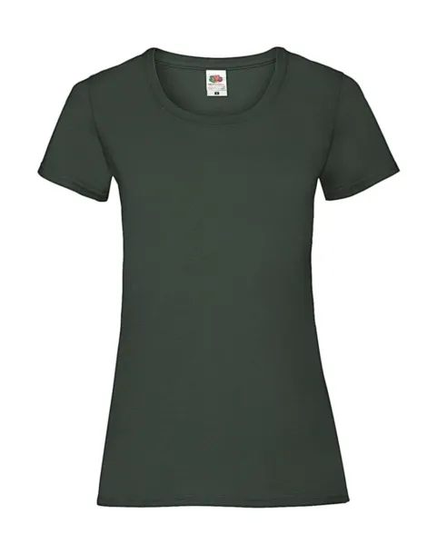  Valueweight ženska kratka majica, 165 g/m² - Fruit of the Loom Zelena