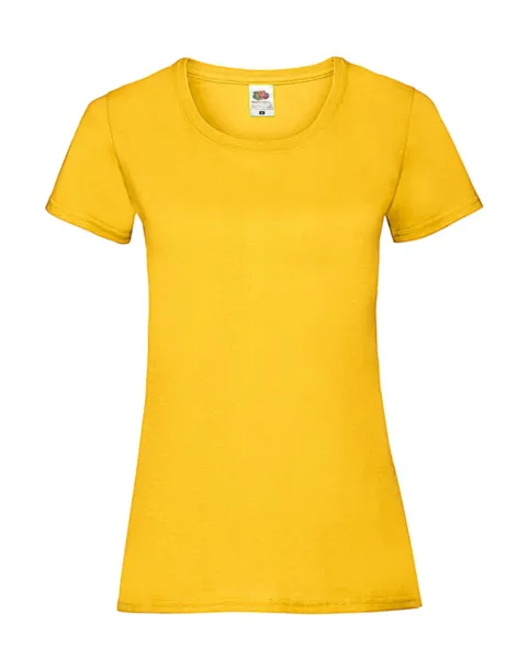  Valueweight ženska kratka majica, 165 g/m² - Fruit of the Loom Sunflower