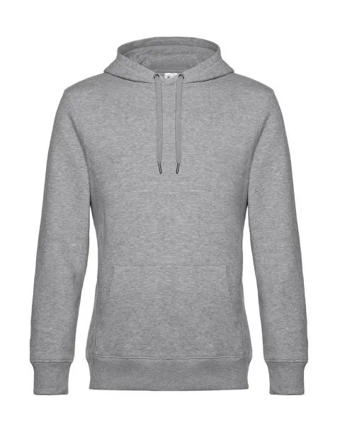  KING Hooded - B&C Heather Grey