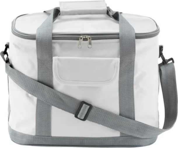  Polyester (420D) cooler bag Juno white