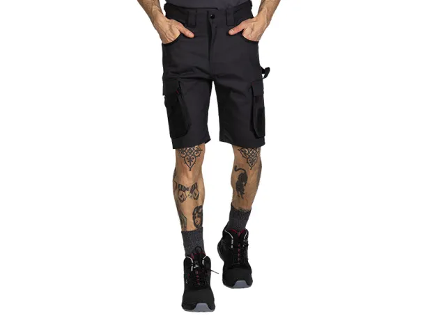 RAPID BERMUDA Workwear bermuda shorts Dark gray