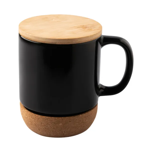 MAGGIANO ceramic mug 400 ml Black