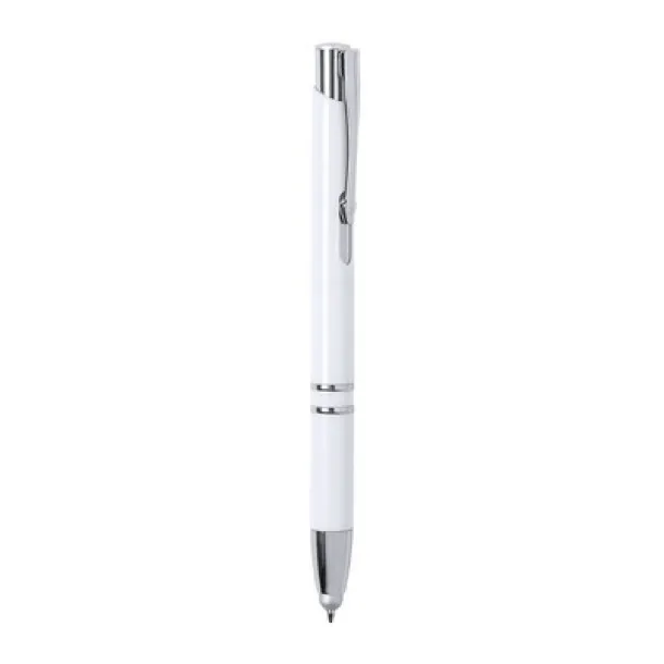  Antibacterial ball pen, touch pen white