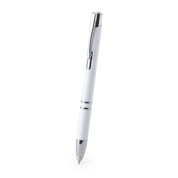  Antibacterial ball pen, touch pen white