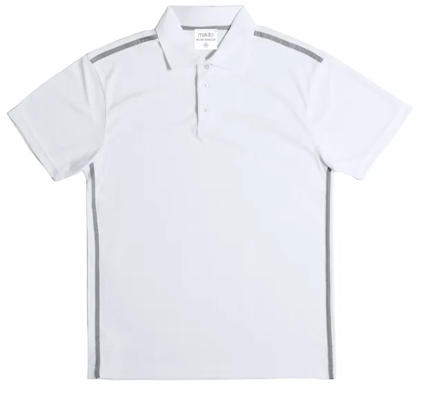 Tecnic Barclex sport polo shirt White Grey