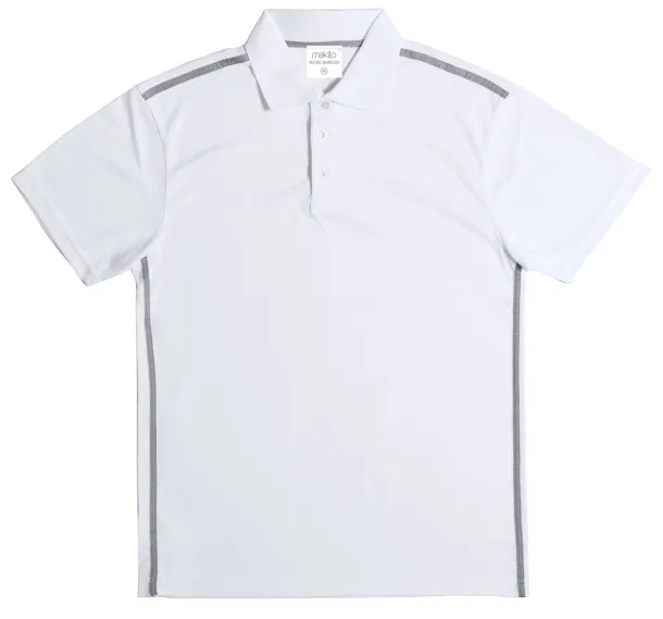 Tecnic Barclex sport polo shirt White Grey