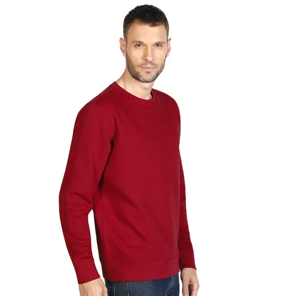 ABSOLUT Unisex organic cotton sweatshirt, 280 g/m2 Red