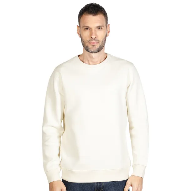 ABSOLUT Unisex organic cotton sweatshirt, 280 g/m2 Cream Bež