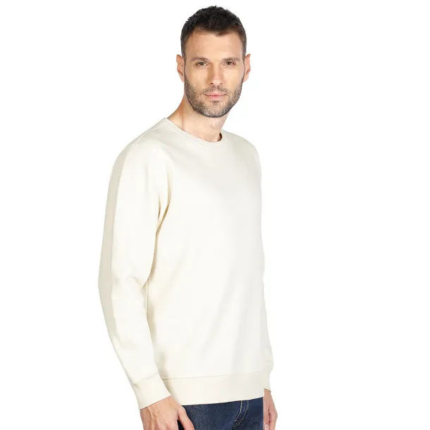 ABSOLUT Unisex organic cotton sweatshirt, 280 g/m2 Cream Bež