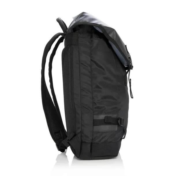  Swiss Peak 17” outdoor laptop backpack - Swiss Peak Black 