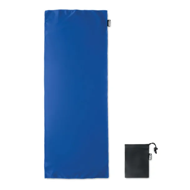 TUKO RPET RPET sports towel and pouch Royal blue