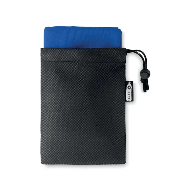 TUKO RPET RPET sports towel and pouch Royal blue