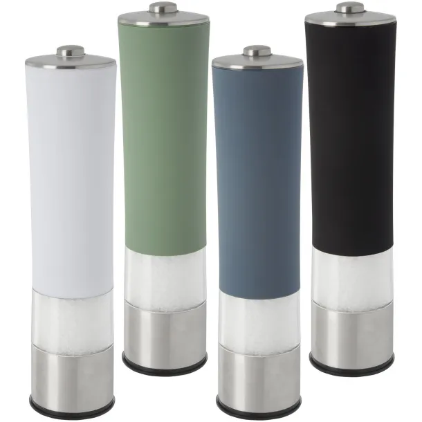 Kirkenes electric salt or pepper mill - Seasons Heather green