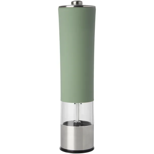 Kirkenes electric salt or pepper mill - Seasons Heather green