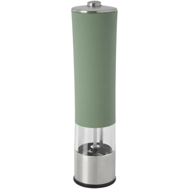 Kirkenes electric salt or pepper mill - Seasons Heather green